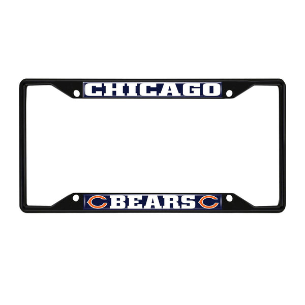 '-License Plate Frame - Black-True Sports Fan