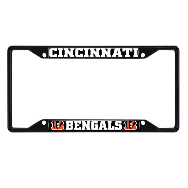 '-License Plate Frame - Black-True Sports Fan