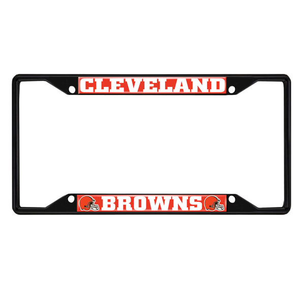 '-License Plate Frame - Black-True Sports Fan