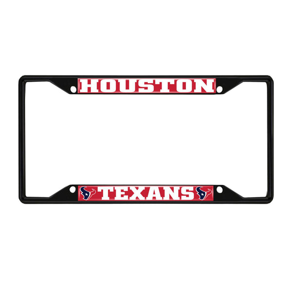 '-License Plate Frame - Black-True Sports Fan