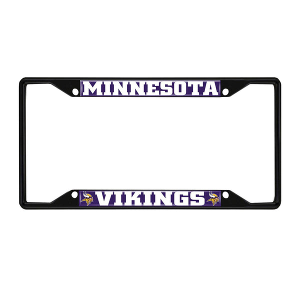 '-License Plate Frame - Black-True Sports Fan
