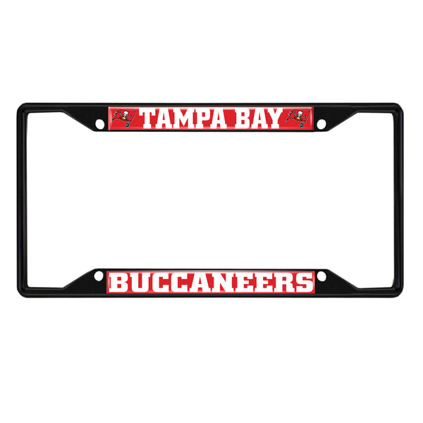 '-License Plate Frame - Black-True Sports Fan