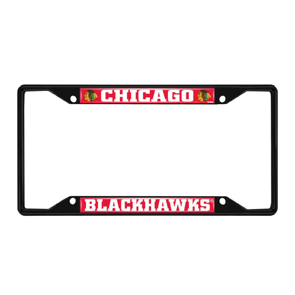 '-License Plate Frame - Black-True Sports Fan