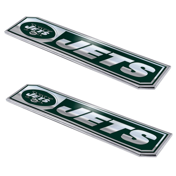 NFL - New York Jets Embossed Truck Emblem 2-pk