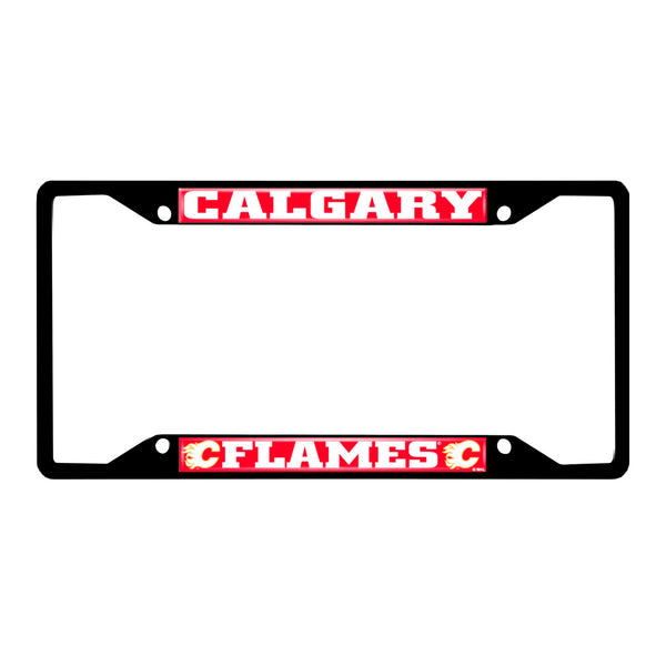 '-License Plate Frame - Black-True Sports Fan