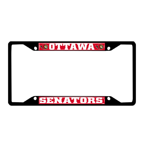 '-License Plate Frame - Black-True Sports Fan