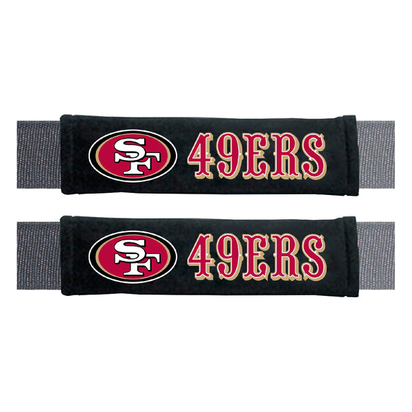 '-Embroidered Seatbelt Pad - Pair-True Sports Fan