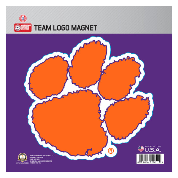 Clemson University Large Team Logo Magnet