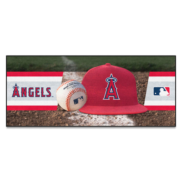 MLB - Los Angeles Angels Baseball Runner with A Logo & Name