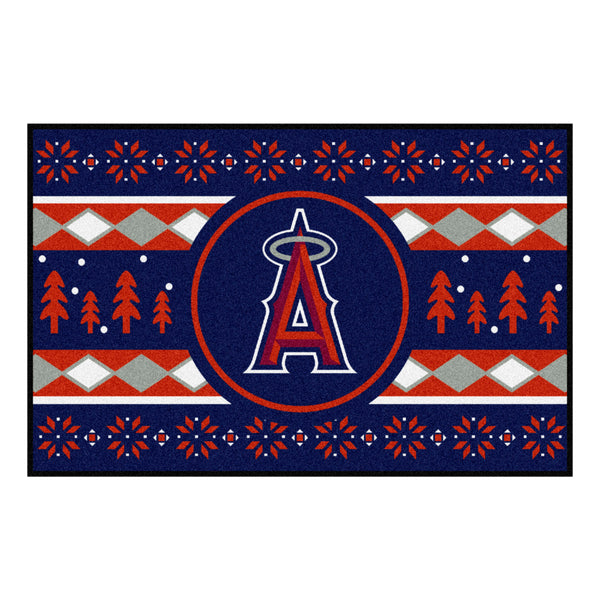 MLB - Los Angeles Angels Starter Mat - Holiday Sweater