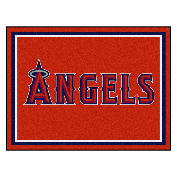 MLB - Los Angeles Angels 8x10 Rug with Angels Logo