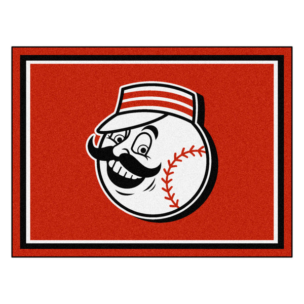 MLB - Cincinnati Reds 8x10 Rug with Symbol Logo