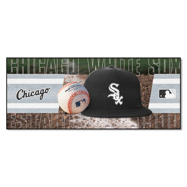 MLB - Chicago White Sox Baseball Runner with Symbol Logo & Name
