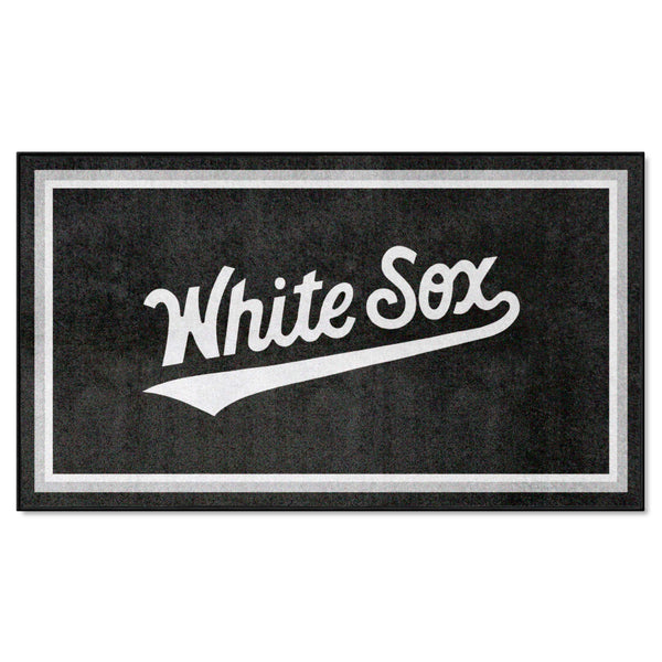 MLB - Chicago White Sox 3x5 Rug with Name Logo