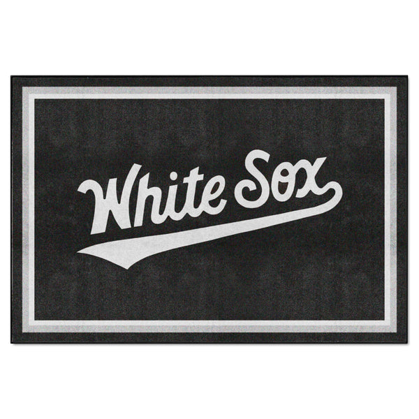 MLB - Chicago White Sox 5x8 Rug with Name Logo
