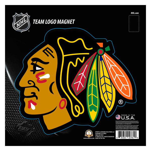 NHL - Chicago Blackhawks Large Team Logo Magnet
