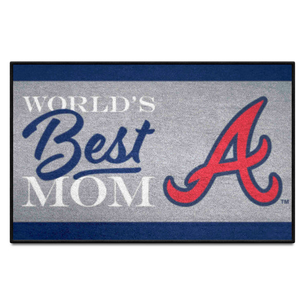 MLB - Atlanta Braves Starter Mat - World's Best Mom