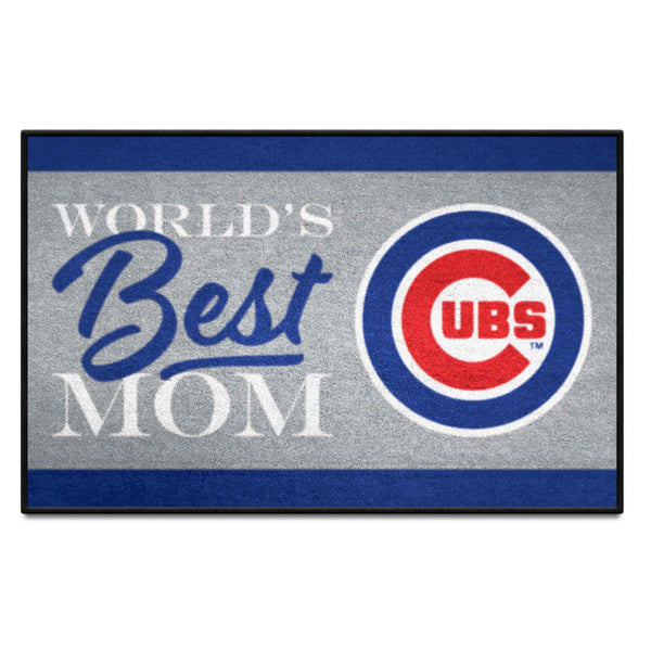 MLB - Chicago Cubs Starter Mat - World's Best Mom