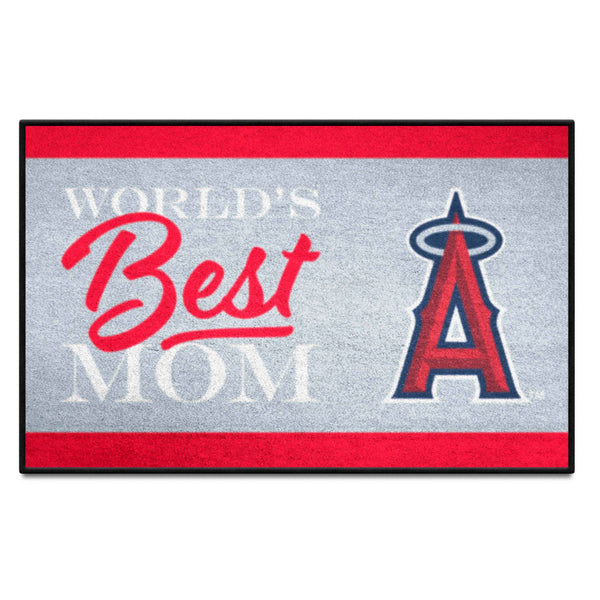 MLB - Los Angeles Angels Starter Mat - World's Best Mom