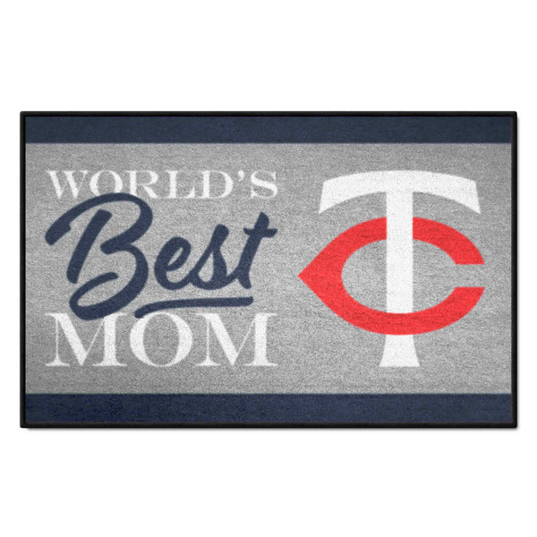 MLB - Minnesota Twins Starter Mat - World's Best Mom