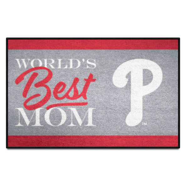 MLB - Philadelphia Phillies Starter Mat - World's Best Mom