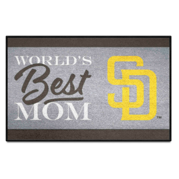 MLB - San Diego Padres Starter Mat - World's Best Mom