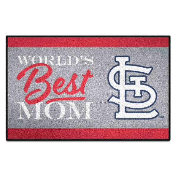 MLB - St. Louis Cardinals Starter Mat - World's Best Mom