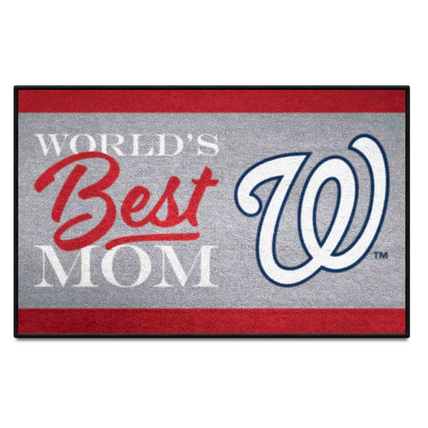 MLB - Washington Nationals Starter Mat - World's Best Mom