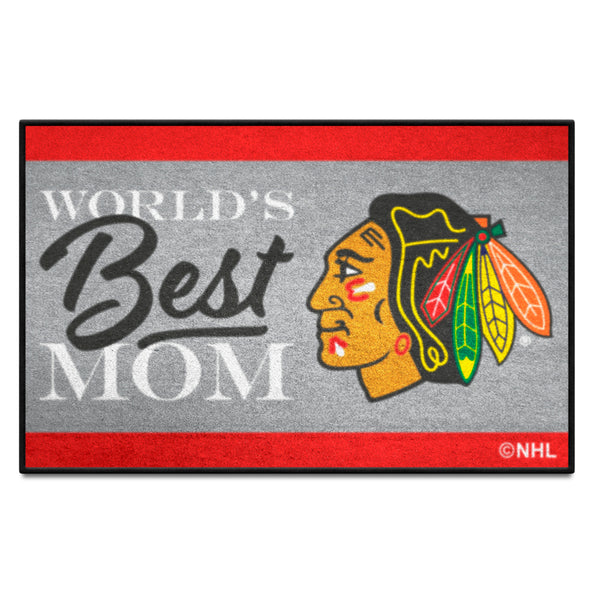 '-Starter Mat - World's Best Mom-True Sports Fan