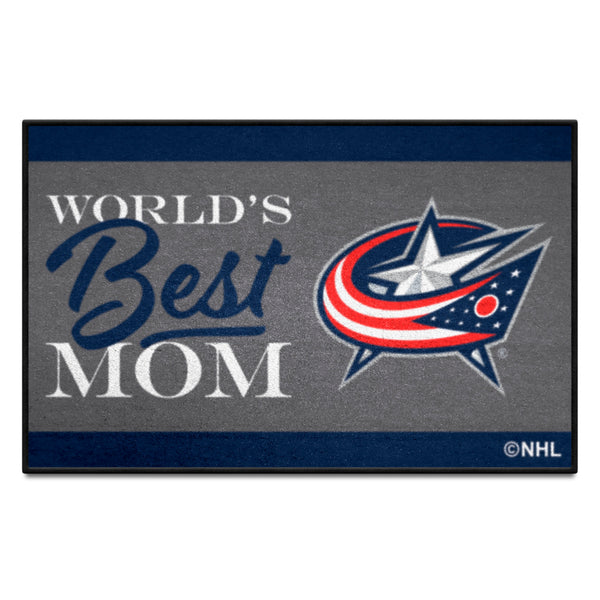 '-Starter Mat - World's Best Mom-True Sports Fan