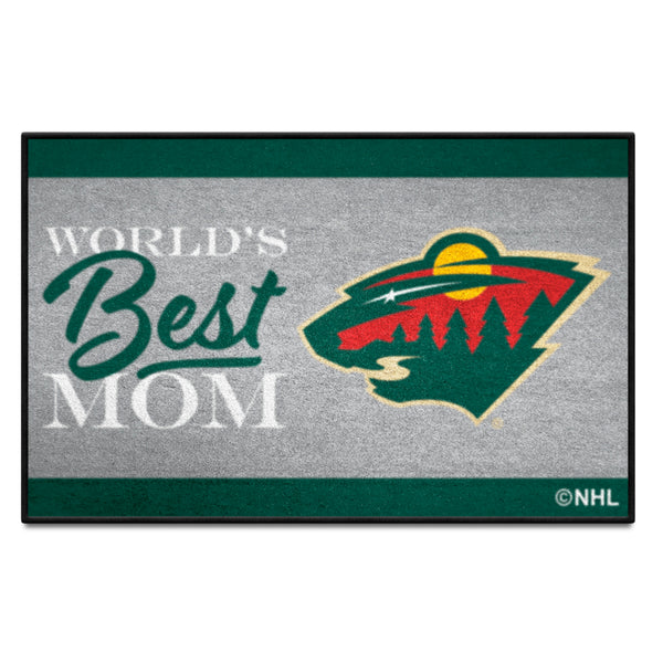 '-Starter Mat - World's Best Mom-True Sports Fan