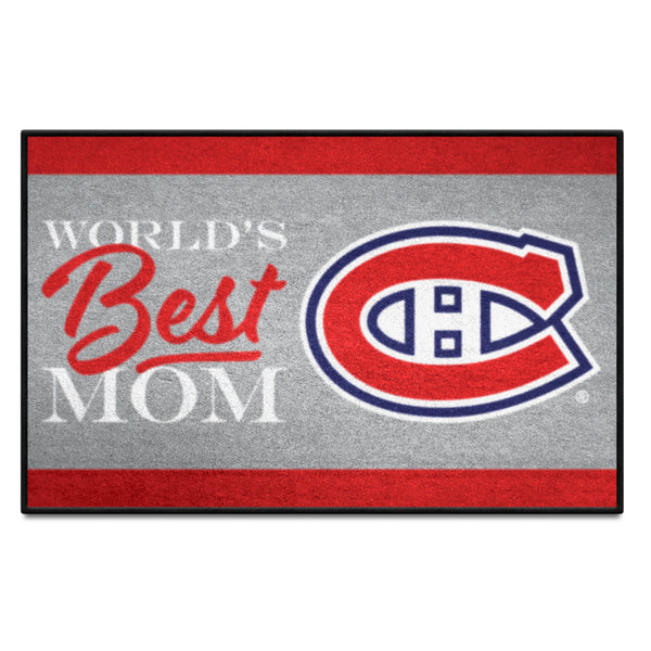 '-Starter Mat - World's Best Mom-True Sports Fan