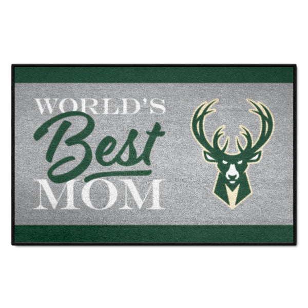 '-Starter Mat - World's Best Mom-True Sports Fan