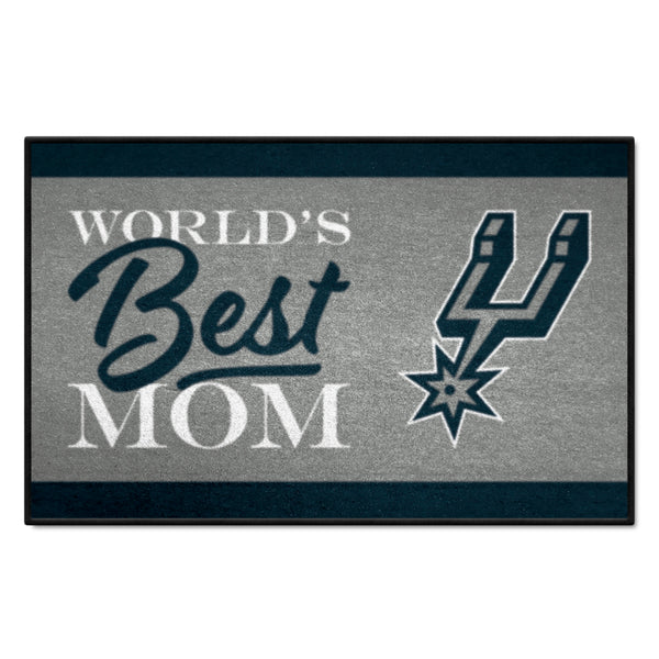 '-Starter Mat - World's Best Mom-True Sports Fan