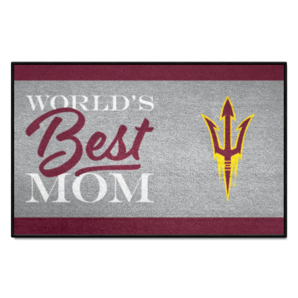 '-Starter Mat - World's Best Mom-True Sports Fan