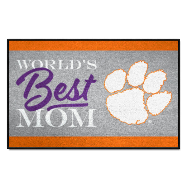 '-Starter Mat - World's Best Mom-True Sports Fan