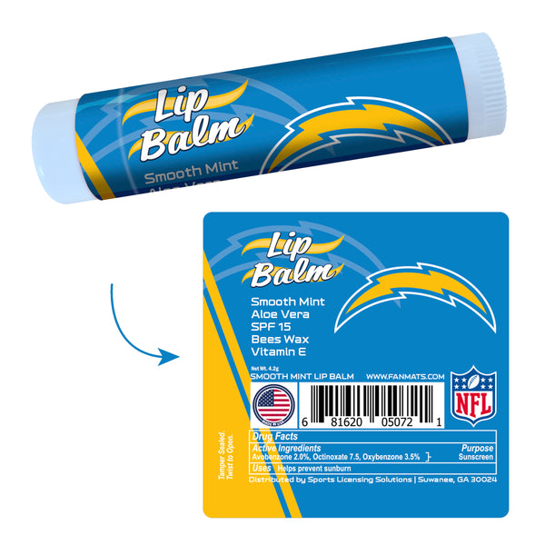 NFL - Los Angeles Chargers Lip Balm SPF 15