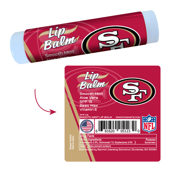 NFL - San Francisco 49ers Lip Balm SPF 15