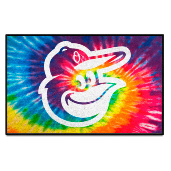 MLB - Baltimore Orioles Starter Mat - Tie Dye