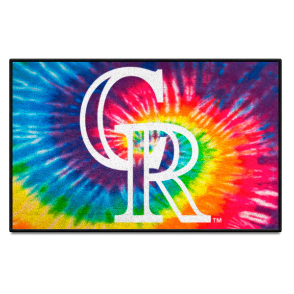 MLB - Colorado Rockies Starter Mat - Tie Dye