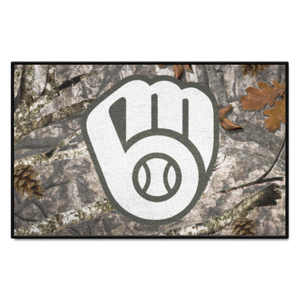 MLB - Milwaukee Brewers Starter Mat - Camo