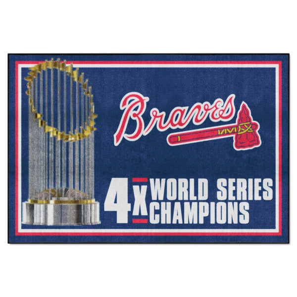 MLB - Atlanta Braves Dynasty 5x8 Rug