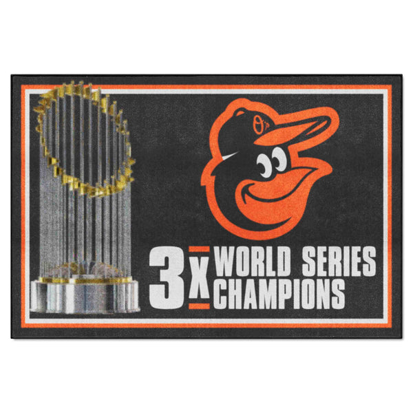 MLB - Baltimore Orioles Dynasty 5x8 Rug