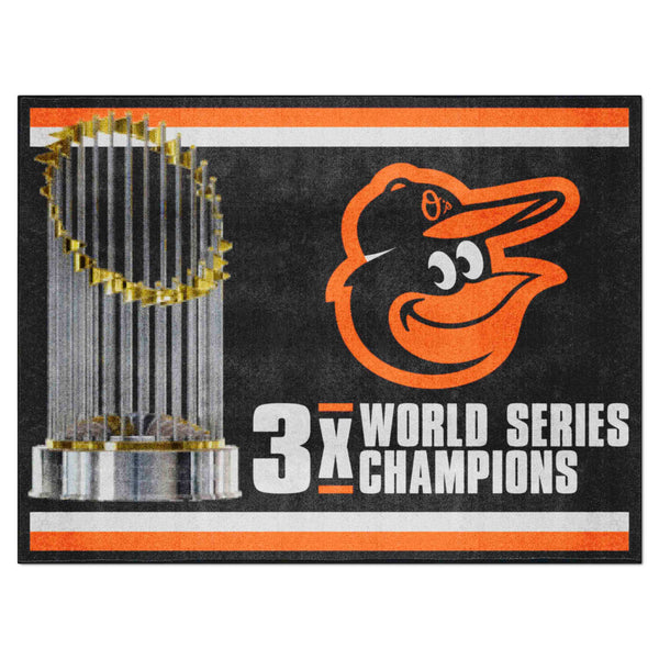 MLB - Baltimore Orioles Dynasty 8x10 Rug