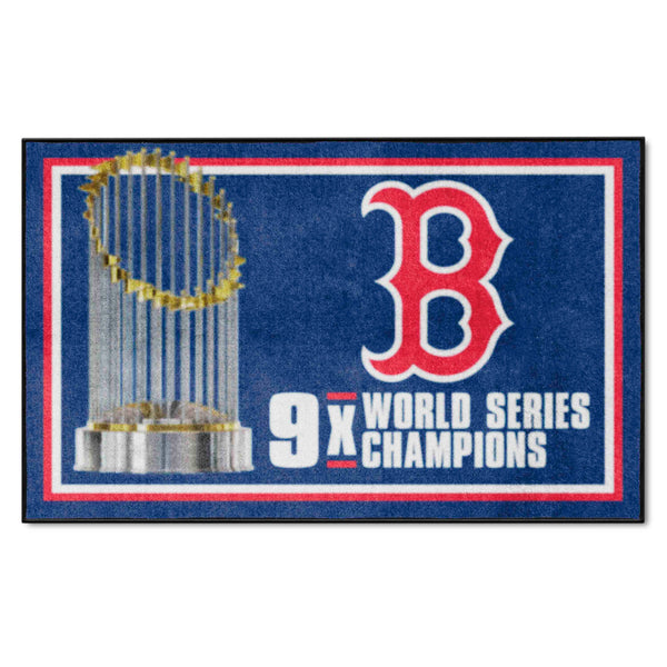 MLB - Boston Red Sox Dynasty 4x6 Rug