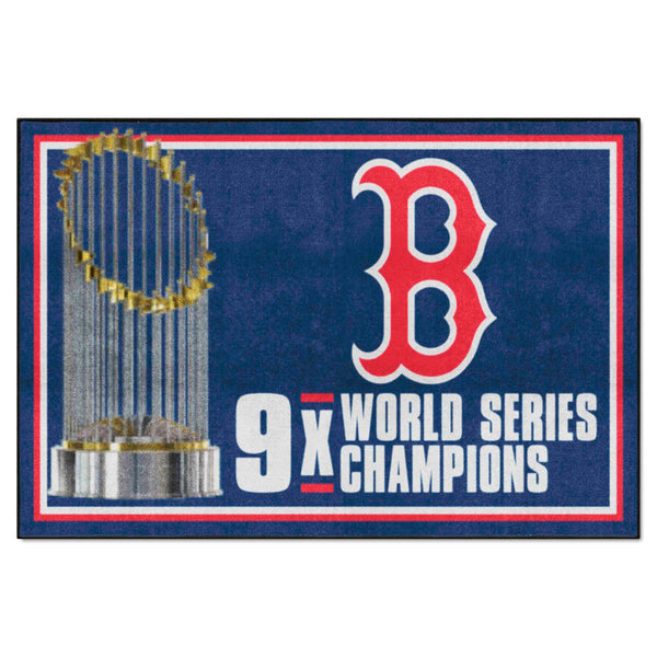 MLB - Boston Red Sox Dynasty 5x8 Rug