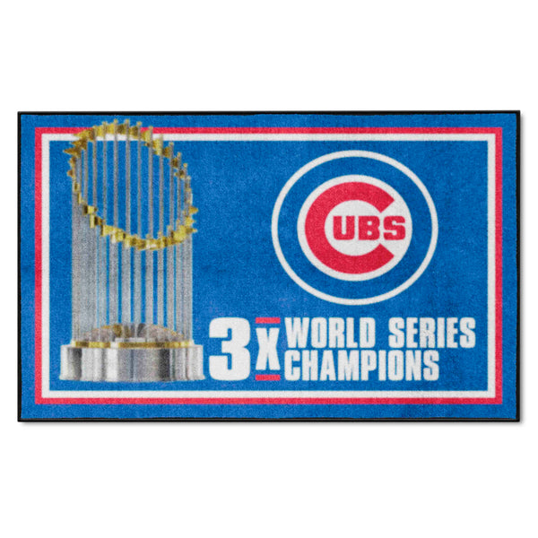 MLB - Chicago Cubs Dynasty 4x6 Rug