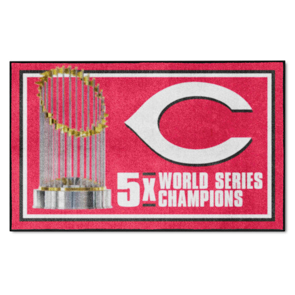 MLB - Cincinnati Reds Dynasty 4x6 Rug