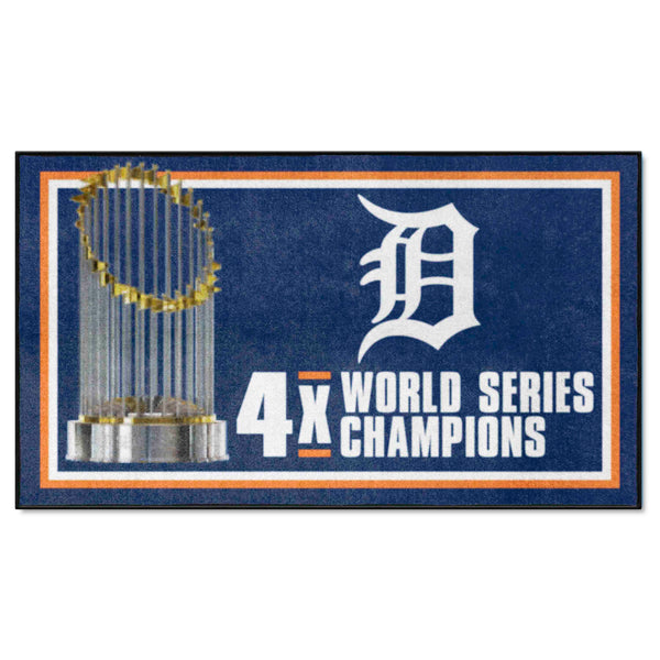 MLB - Detroit Tigers Dynasty 3x5 Rug
