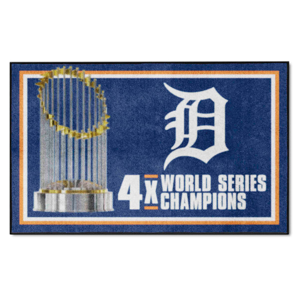 MLB - Detroit Tigers Dynasty 4x6 Rug